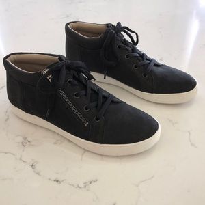 Naturalizer Motley Black Leather sneaker